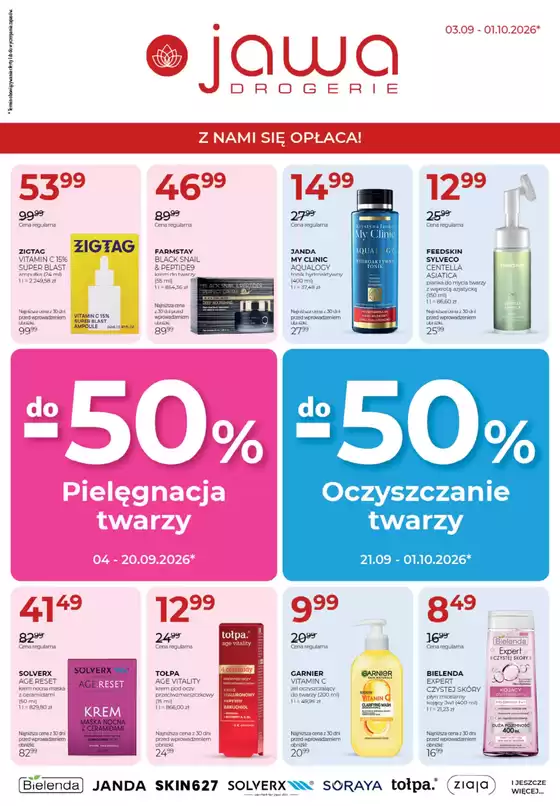 Katalog Jawa Drogerie | Termin obowiązywania oferty: 03.09 - 01.10.2026 | 2026-09-03T00:00:00.000Z - 2026-10-01T00:00:00.000Z