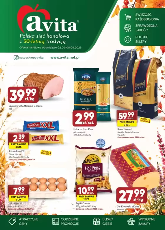 Katalog Avita | Gazetka Avita 02.09-08.09.2026 | 2026-09-03T00:00:00.000Z - 2026-09-08T00:00:00.000Z