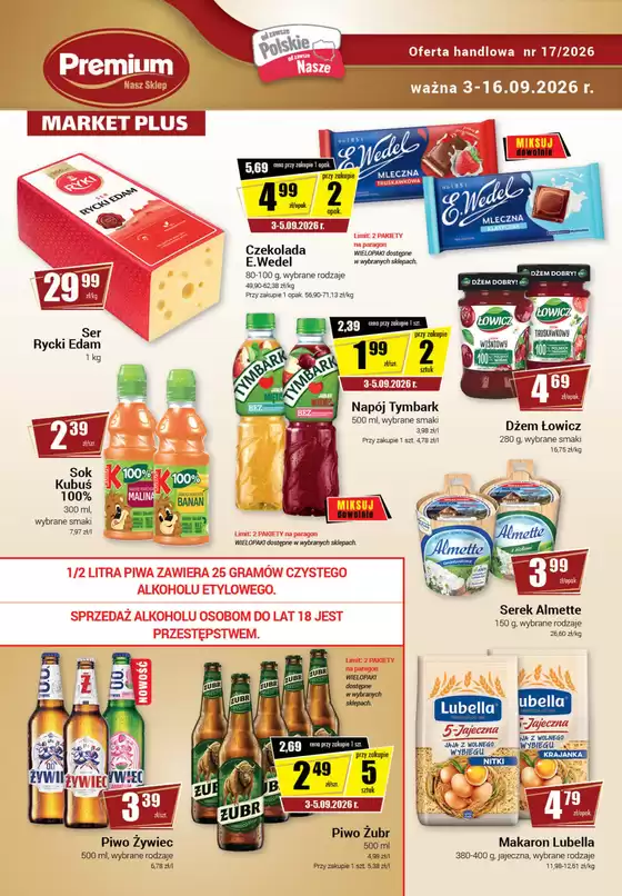 Katalog Nasz Sklep w: Szczebrzeszyn | Najlepsze oferty dla oszczędnych | 2026-09-03T00:00:00.000Z - 2026-09-16T00:00:00.000Z