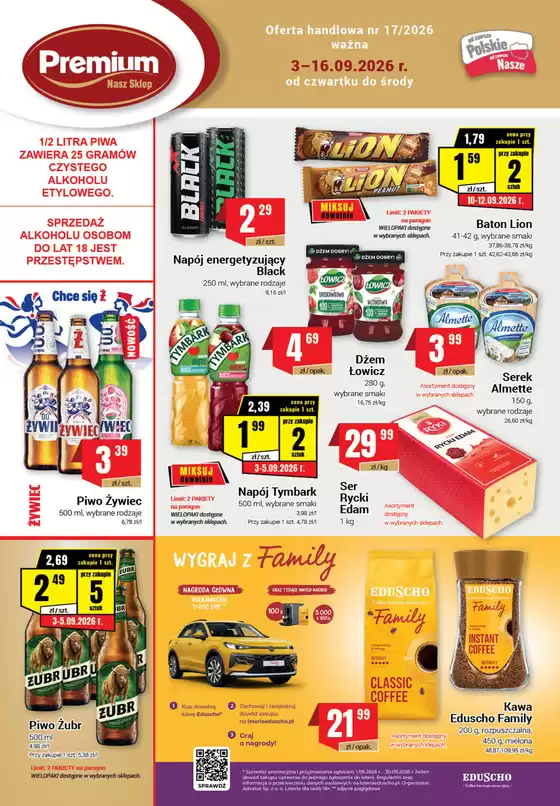 Katalog Nasz Sklep w: Radomyśl Wielki | Najlepsze oferty dla wszystkich klientów | 2026-09-03T00:00:00.000Z - 2026-09-16T00:00:00.000Z
