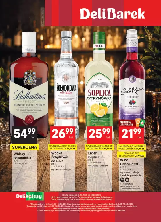 Katalog Delikatesy Centrum w: Radomyśl Wielki | Szeroki wybór ofert | 2026-09-03T00:00:00.000Z - 2026-09-16T00:00:00.000Z
