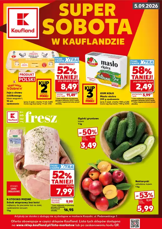 Katalog Kaufland | Kaufland Super Weekend ważne do 5.09 | 2026-09-05T00:00:00.000Z - 2026-09-05T00:00:00.000Z