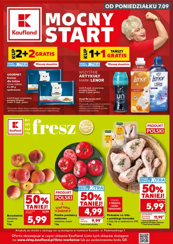 Katalog Kaufland | Kaufland Mocny Start ważne do 9.09 | 2026-09-07T00:00:00.000Z - 2026-09-09T00:00:00.000Z