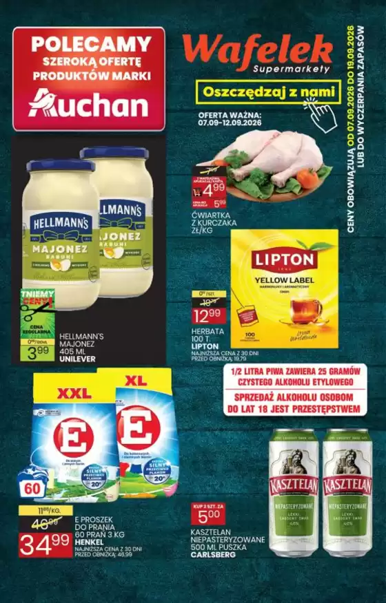 Katalog Wafelek | Szeroki wybór ofert | 2026-09-07T00:00:00.000Z - 2026-09-19T00:00:00.000Z
