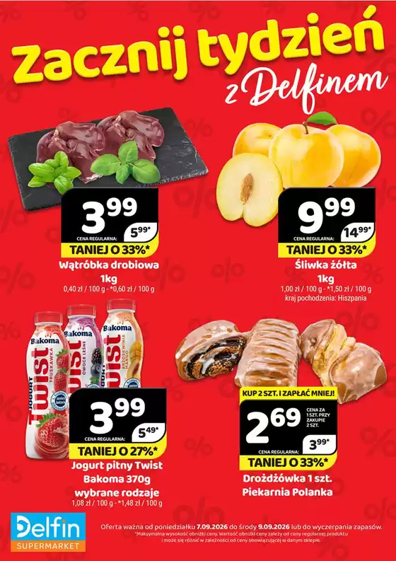 Katalog Delfin w: Małkinia Górna | Delfin gazetka | 2026-09-07T00:00:00.000Z - 2026-09-09T00:00:00.000Z