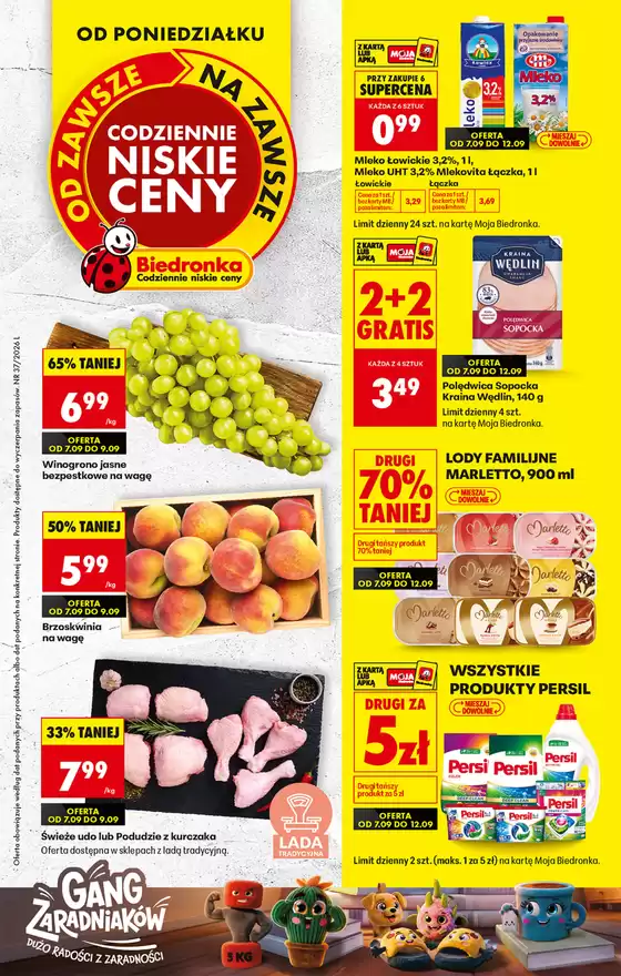 Katalog Biedronka | Codziennie niskie ceny L - oferta od 07.09 | 2026-09-07T00:00:00.000Z - 2026-12-09T00:00:00.000Z