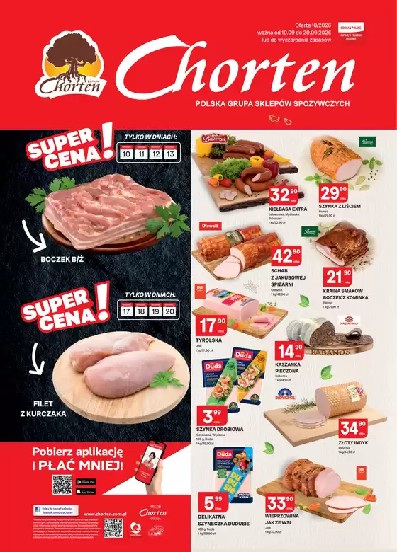 Katalog Chorten | Plakat wędliny 18 łodz | 2026-09-10T00:00:00.000Z - 2026-09-20T00:00:00.000Z