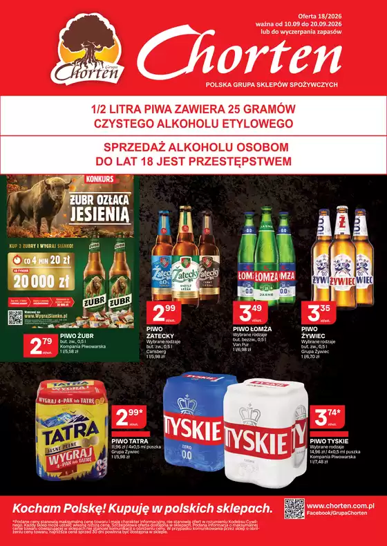 Katalog Chorten | Południe plakat 18 piwny | 2026-09-10T00:00:00.000Z - 2026-09-20T00:00:00.000Z