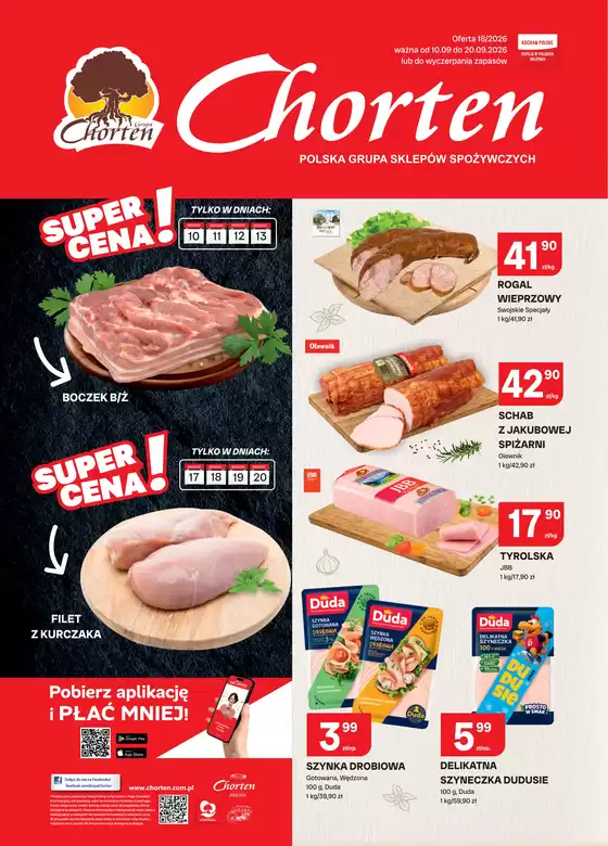 Katalog Chorten | Plakat wędliny 18 | 2026-09-10T00:00:00.000Z - 2026-09-20T00:00:00.000Z