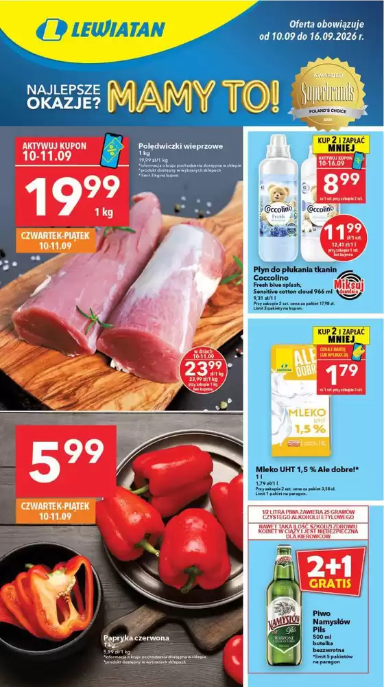 Katalog Lewiatan w: Tworków | Ekskluzywne oferty dla naszych klientów | 2026-09-10T00:00:00.000Z - 2026-09-16T00:00:00.000Z