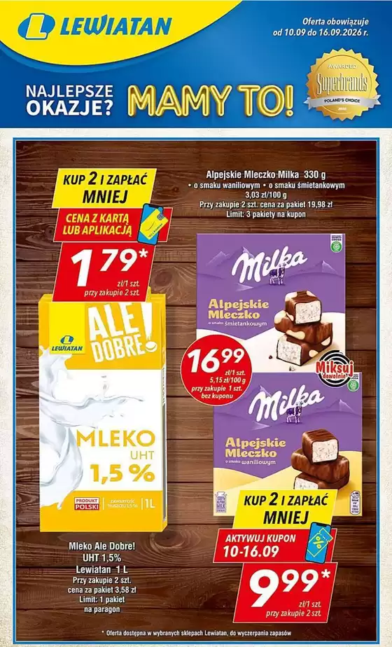 Katalog Lewiatan w: Kasinka Mała | Oszczędzaj teraz dzięki naszym ofertom | 2026-09-10T00:00:00.000Z - 2026-09-16T00:00:00.000Z