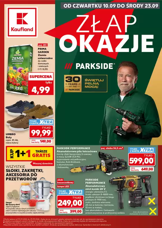 Katalog Kaufland w: Dojazdów | Kaufland Non food ważne do 23.09 | 2026-09-10T00:00:00.000Z - 2026-09-23T00:00:00.000Z