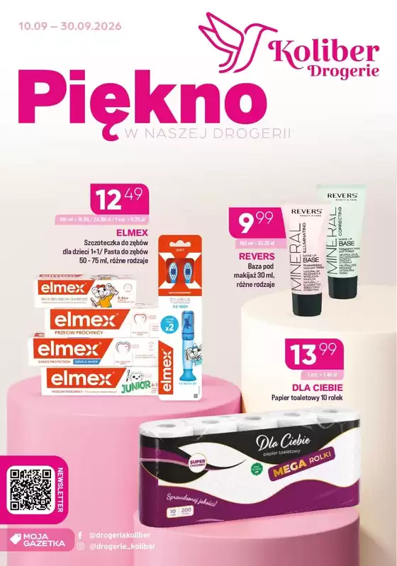 Katalog Drogerie Koliber w: Żabno | Drogerie koliber gazetka | 2026-09-10T00:00:00.000Z - 2026-09-30T00:00:00.000Z