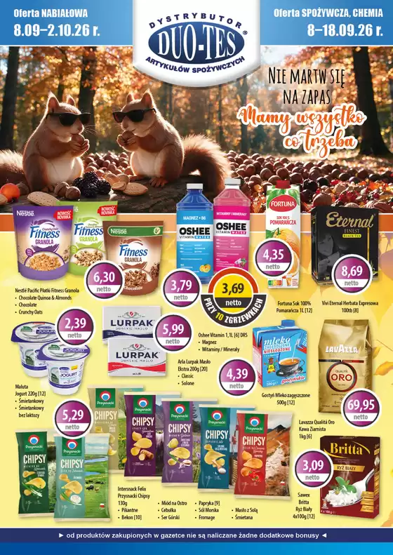Katalog DUO-TES | Gazetka Wrzesień 2026 | 2026-09-08T00:00:00.000Z - 2026-10-02T00:00:00.000Z