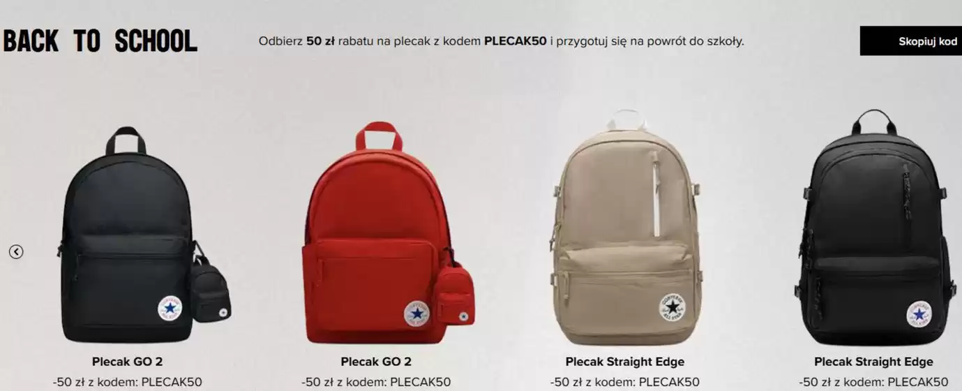 Katalog Converse | Back to school  | 2026-09-08T00:00:00.000Z - 2026-09-27T00:00:00.000Z