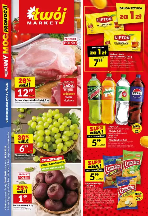 Katalog Twój Market | Twój Market gazetka | 2026-09-09T00:00:00.000Z - 2026-09-15T00:00:00.000Z