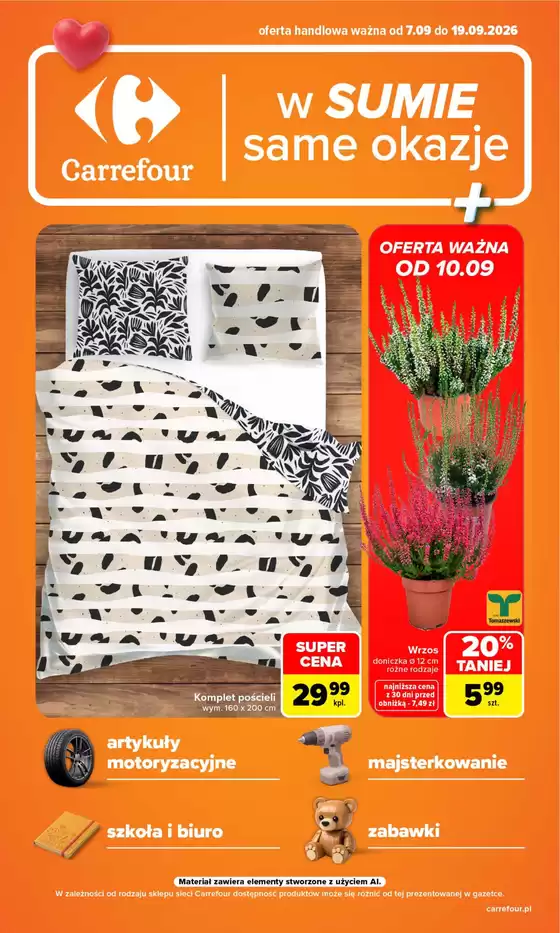 Katalog Carrefour | Gazetka Carrefour w SUMIE same okazje | 2026-09-06T00:00:00.000Z - 2026-09-19T00:00:00.000Z