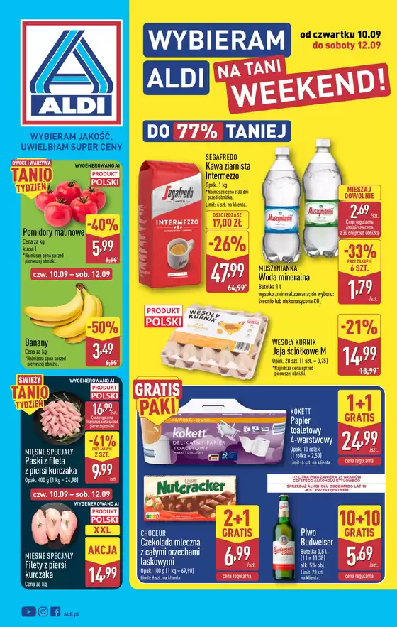 Katalog Aldi w: Bobolice | Atrakcyjne oferty specjalne dla wszystkich | 2026-09-10T00:00:00.000Z - 2026-09-12T00:00:00.000Z