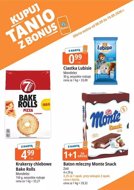Katalog E.Leclerc | Aktualne oferty i promocje | 2026-09-09T00:00:00.000Z - 2026-09-19T00:00:00.000Z