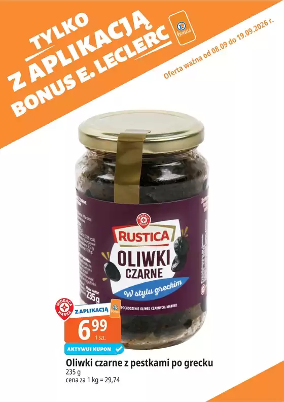 Katalog E.Leclerc | Najlepsze oferty dla wszystkich klientów | 2026-09-08T00:00:00.000Z - 2026-09-19T00:00:00.000Z
