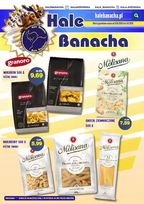 Katalog Hale Banacha | Oferta obowiązuje od 09.09.2026 | 2026-09-09T00:00:00.000Z - 2026-10-08T00:00:00.000Z