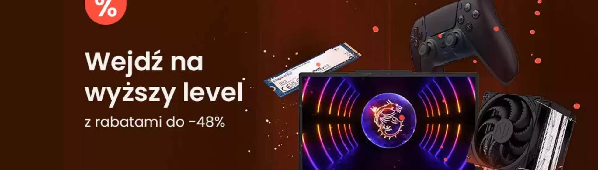 Katalog Morele | Wejdź na wyższy level z rabatami do -48% | 2026-09-09T00:00:00.000Z - 2026-09-27T00:00:00.000Z
