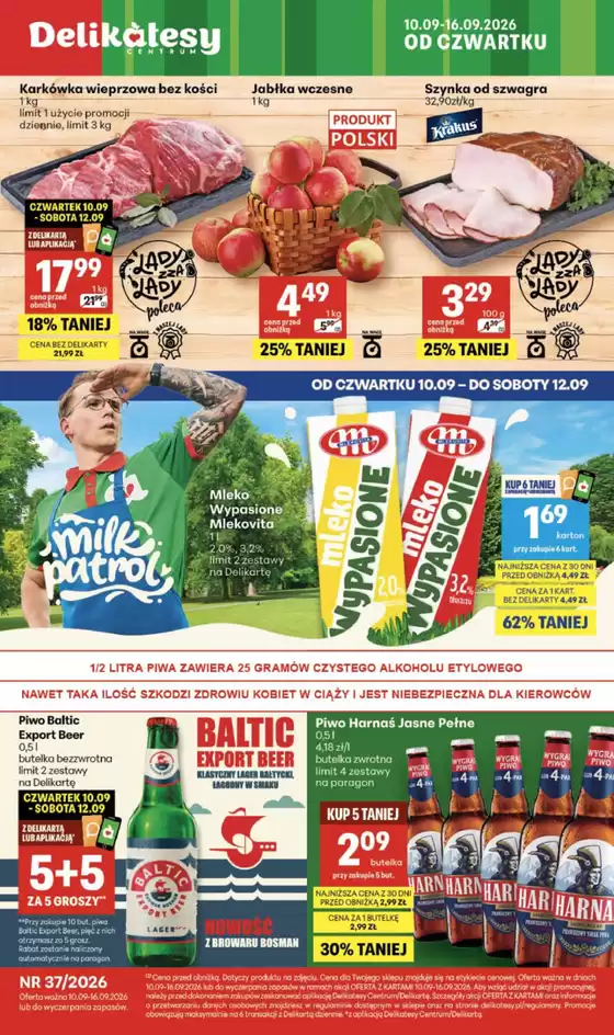 Katalog Delikatesy Centrum w: Przylep | Ekskluzywne oferty i okazje | 2026-09-10T00:00:00.000Z - 2026-09-16T00:00:00.000Z