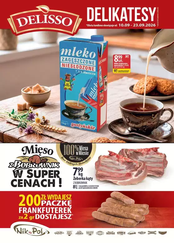 Katalog Delisso Delikatesy | Delisso Delikatesy gazetka | 2026-09-10T00:00:00.000Z - 2026-09-23T00:00:00.000Z