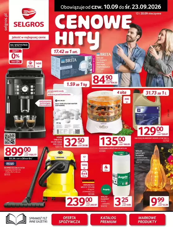 Katalog Selgros | Oferta przemysłowa | 2026-09-10T00:00:00.000Z - 2026-09-23T00:00:00.000Z