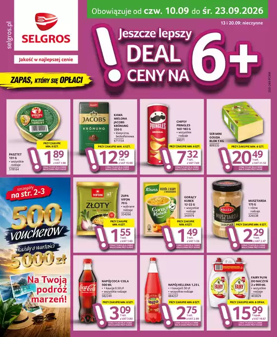Katalog Selgros | Oferta dla profesjonalistów | 2026-09-10T00:00:00.000Z - 2026-09-23T00:00:00.000Z