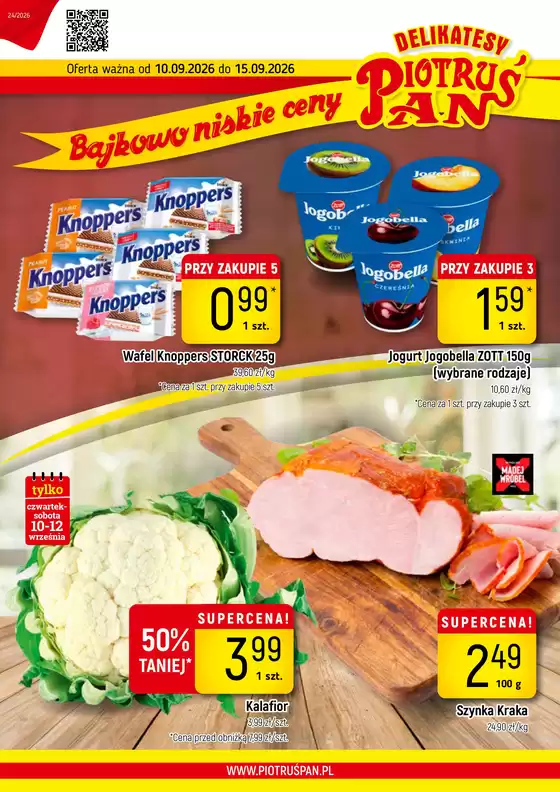 Katalog Delikatesy Piotruś Pan | Detal 24 2026 www | 2026-09-10T00:00:00.000Z - 2026-09-15T00:00:00.000Z