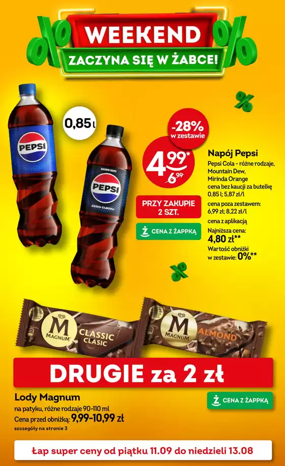 Katalog Żabka | Oferty dla łowców okazji | 2026-09-11T00:00:00.000Z - 2027-08-13T00:00:00.000Z