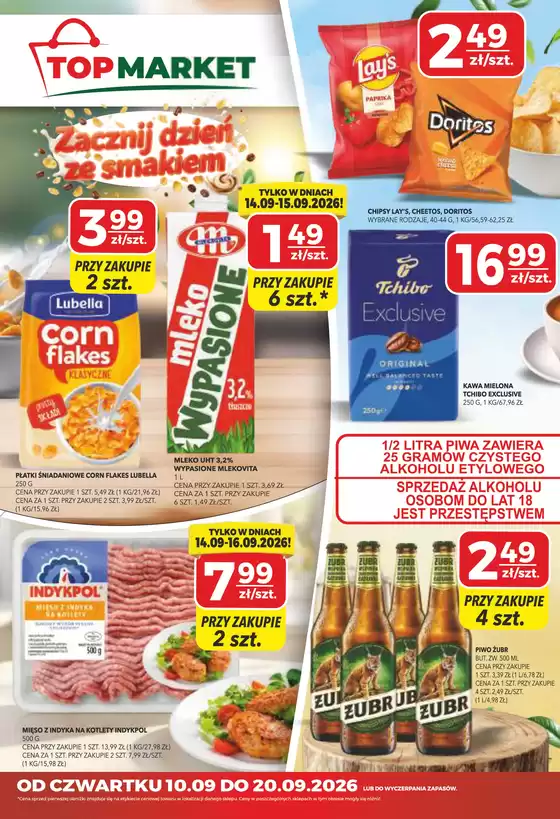 Katalog Top Market | Top Market gazetka | 2026-09-10T00:00:00.000Z - 2026-09-20T00:00:00.000Z