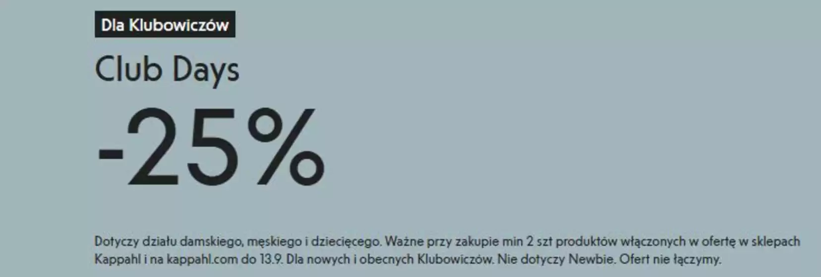 Katalog KappAhl | - 25% | 2026-09-10T00:00:00.000Z - 2026-09-13T00:00:00.000Z