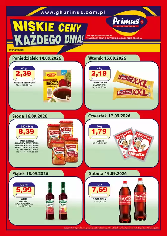 Katalog Primus | Plakat2 | 2026-09-14T00:00:00.000Z - 2026-09-19T00:00:00.000Z
