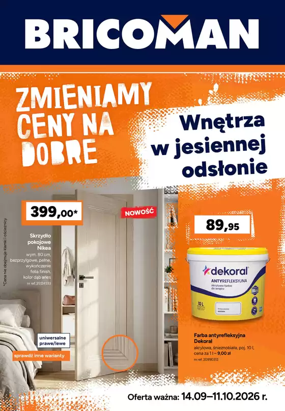 Katalog Bricoman w: Gniewino | Nowe oferty do odkrycia | 2026-09-14T00:00:00.000Z - 2026-10-11T00:00:00.000Z