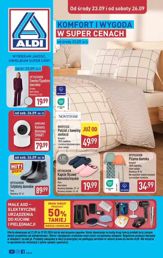 Katalog Aldi | Odkryj atrakcyjne oferty | 2026-09-23T00:00:00.000Z - 2026-09-29T00:00:00.000Z