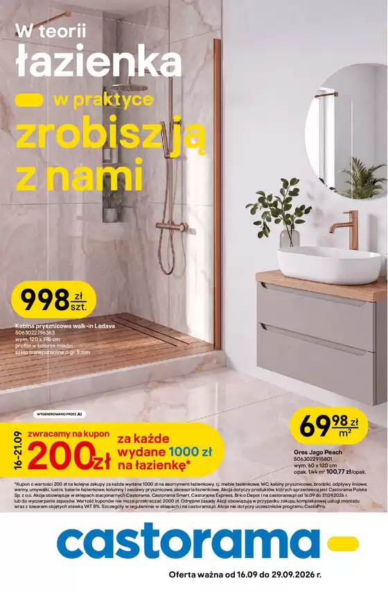 Katalog Castorama w: Rychwał | Castorama gazetka | 2026-09-16T00:00:00.000Z - 2026-09-29T00:00:00.000Z