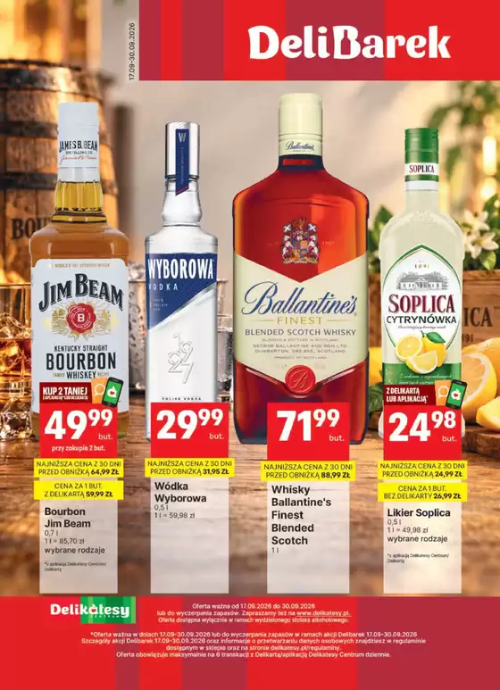 Katalog Delikatesy Centrum | Najlepsze oferty dla wszystkich łowców okazji | 2026-09-17T00:00:00.000Z - 2026-09-30T00:00:00.000Z