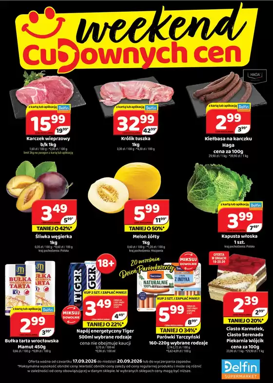 Katalog Delfin | Aktualne promocje specjalne | 2026-09-17T00:00:00.000Z - 2026-09-20T00:00:00.000Z