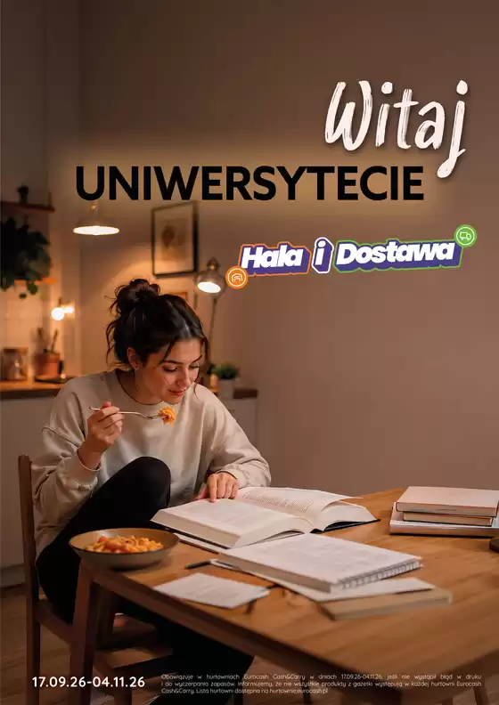 Katalog Eurocash | Katalog Witaj Uniwersytecie | 2026-09-17T00:00:00.000Z - 2026-11-04T00:00:00.000Z