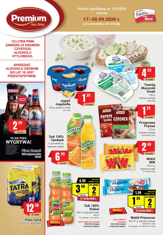 Katalog Nasz Sklep w: Nowy Sącz | Świetna oferta dla łowców okazji | 2026-09-17T00:00:00.000Z - 2026-09-30T00:00:00.000Z