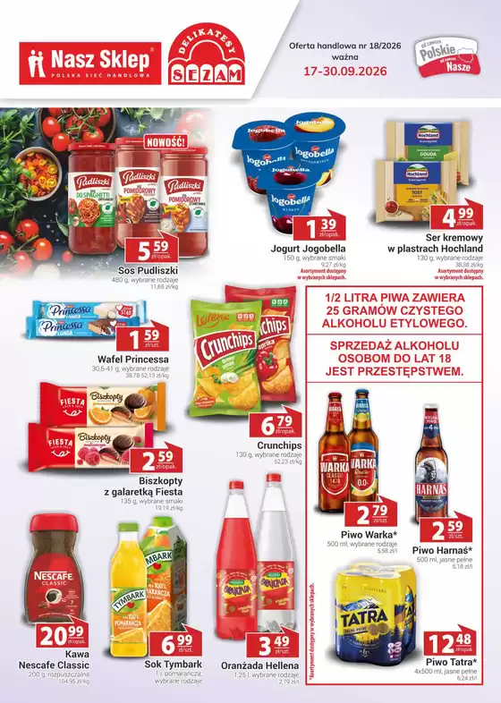 Katalog Nasz Sklep | Szeroki wybór ofert | 2026-09-17T00:00:00.000Z - 2026-09-30T00:00:00.000Z