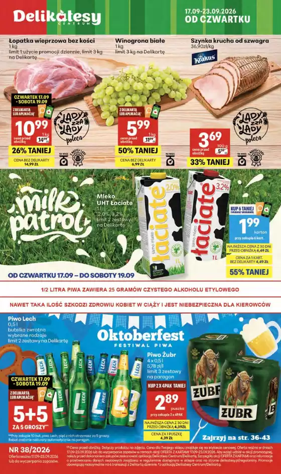 Katalog Delikatesy Centrum w: Tymbark | Delikatesy Centrum gazetka | 2026-09-17T00:00:00.000Z - 2026-09-23T00:00:00.000Z