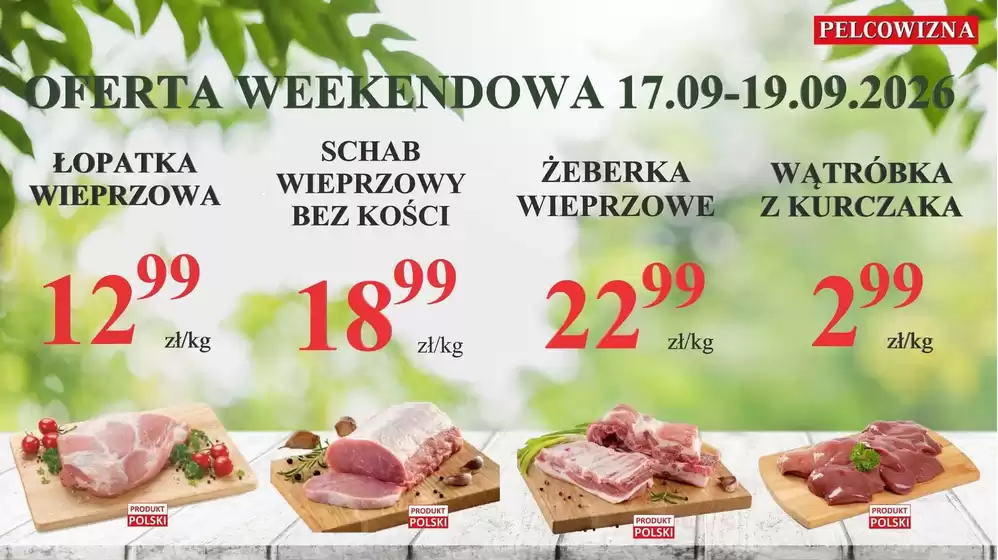 Katalog Pelcowizna | Nasze najlepsze oferty dla Ciebie | 2026-09-17T00:00:00.000Z - 2026-09-19T00:00:00.000Z