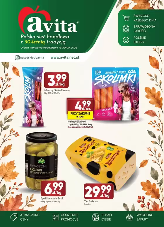 Katalog Avita | Nowa gazetka avita już na was czeka! | 2026-09-18T00:00:00.000Z - 2026-09-30T00:00:00.000Z