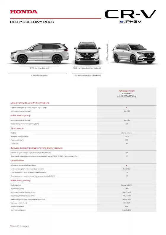 Katalog Honda | CR V ePHEV specyfikacja 2026 09 v1 | 2026-01-01T00:00:00.000Z - 2026-12-31T00:00:00.000Z