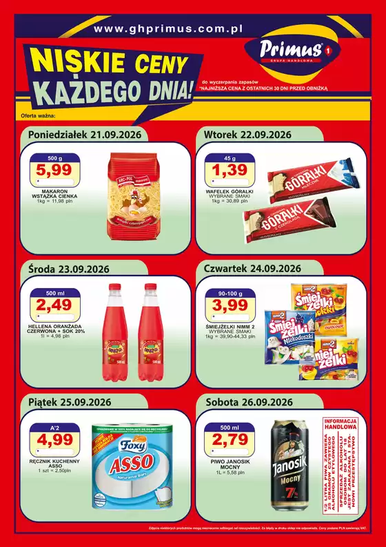Katalog Primus | Plakat2 | 2026-09-21T00:00:00.000Z - 2026-09-26T00:00:00.000Z