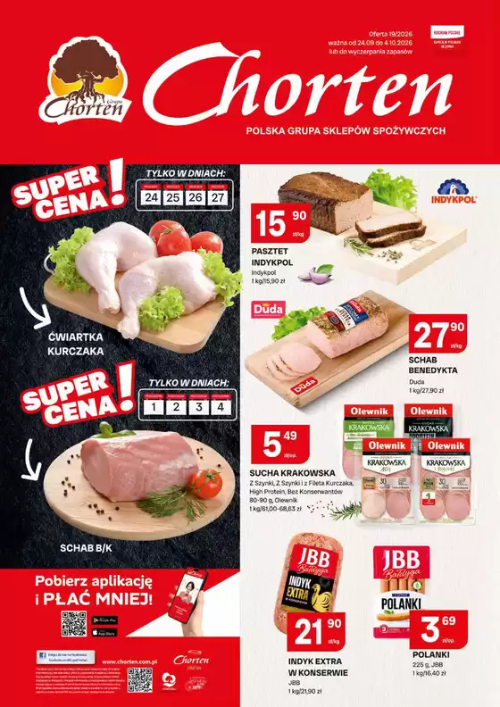 Katalog Chorten | Plakat wędliny łodz 19 | 2026-09-24T00:00:00.000Z - 2026-10-04T00:00:00.000Z