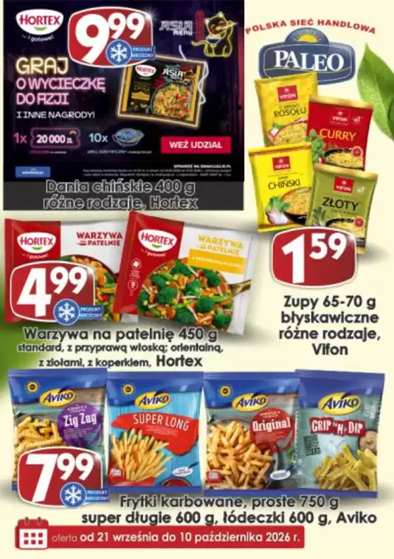 Katalog Delikatesy Paleo | Najlepsze oferty dla wszystkich łowców okazji | 2026-09-21T00:00:00.000Z - 2026-10-10T00:00:00.000Z